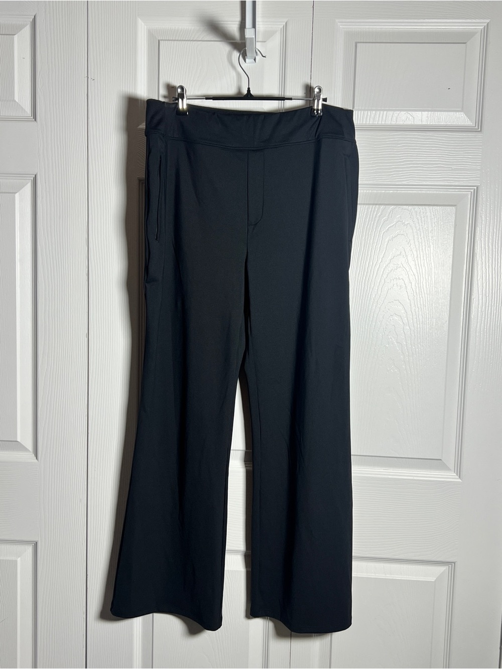 HALARA Black Pull-On Trouser Pants